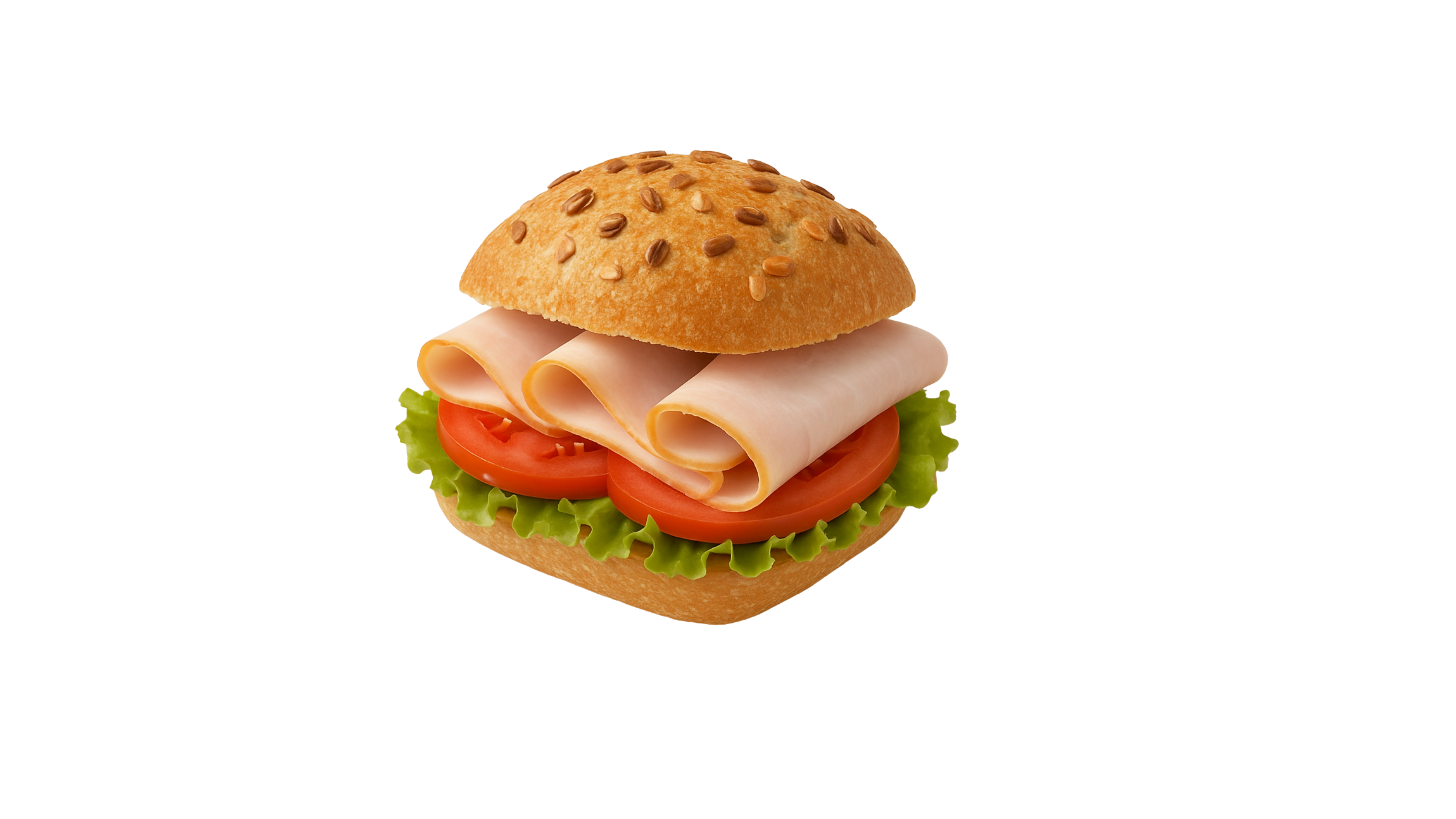 Körnerbrötchen-Pute 